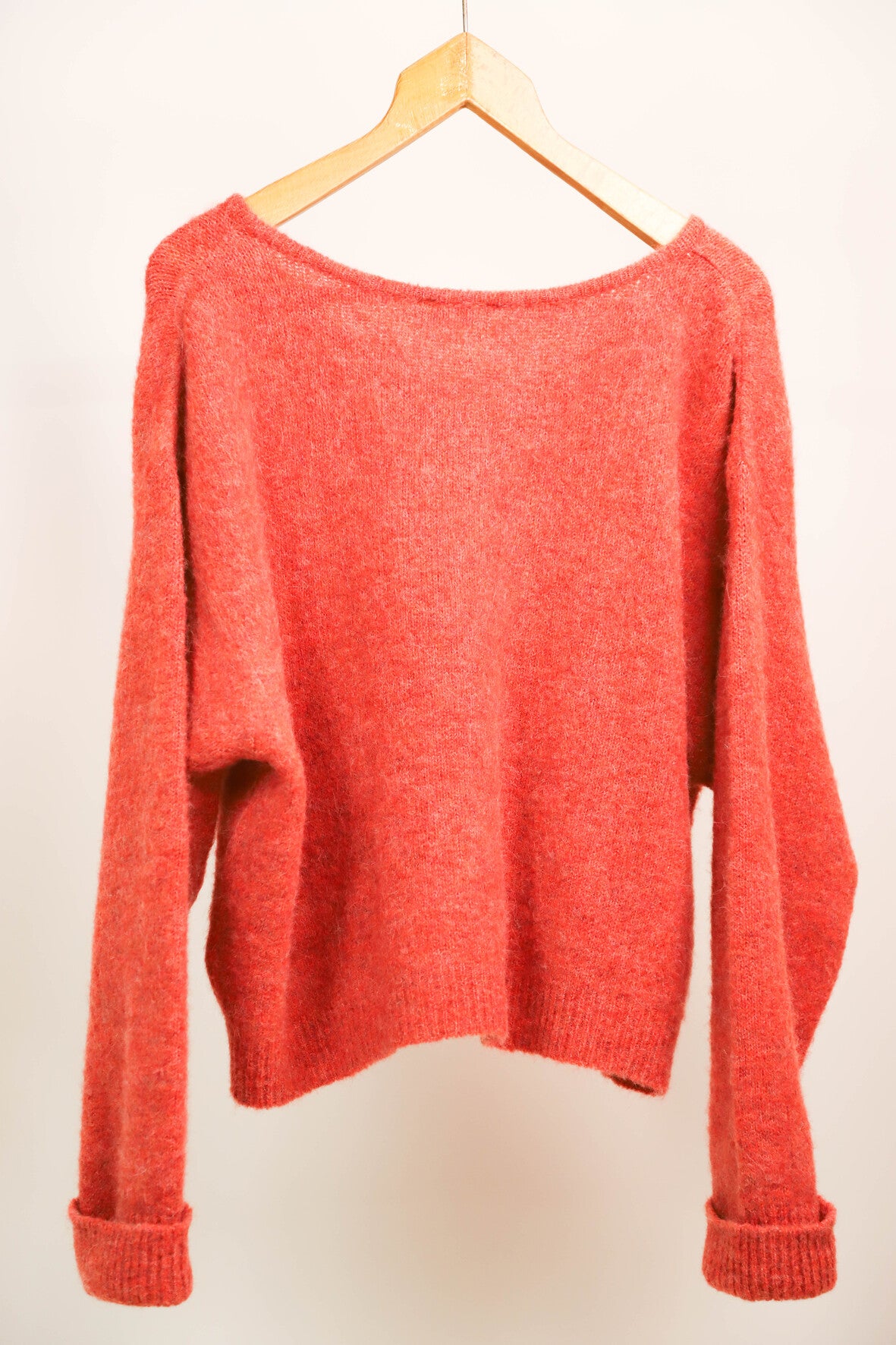 Pull rouge American vintage Taille M