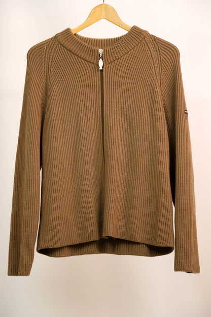 Gilet zippé marron Saint James Taille XXL