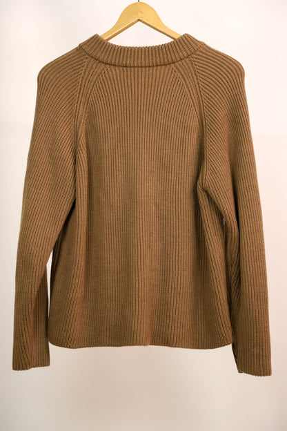 Gilet zippé marron Saint James Taille XXL
