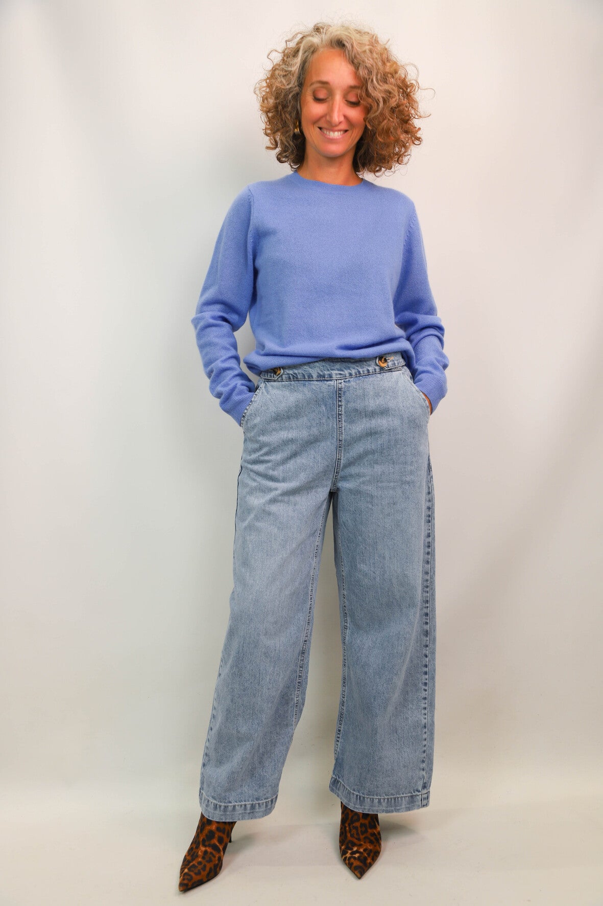 Pull bleu Monoprix Taille XS