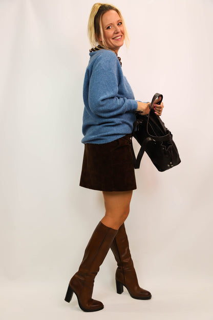 Jupe marron La Petite Etoile Taille L