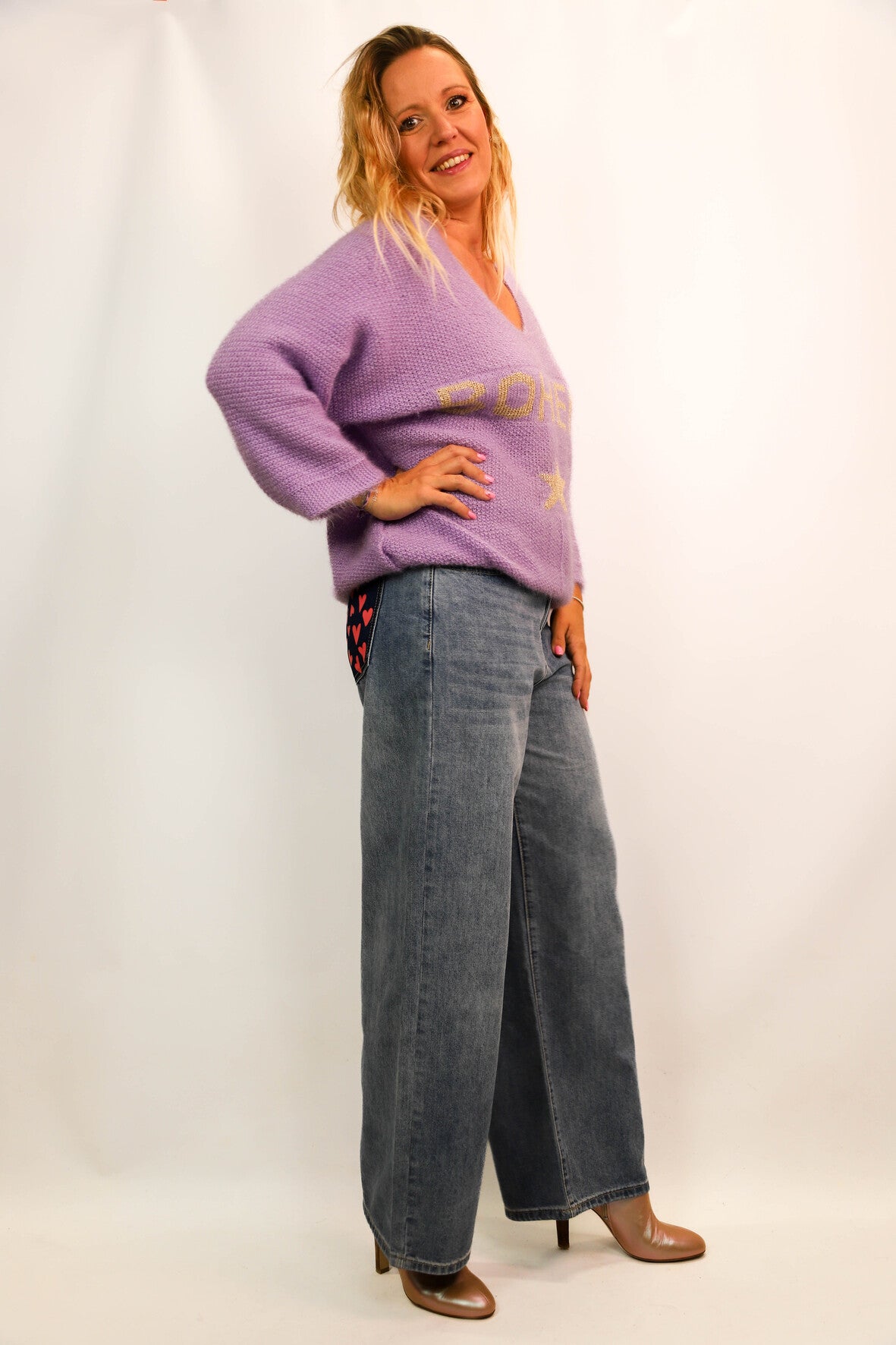 Jean large bleu Denim Days taille M et L - NEUF