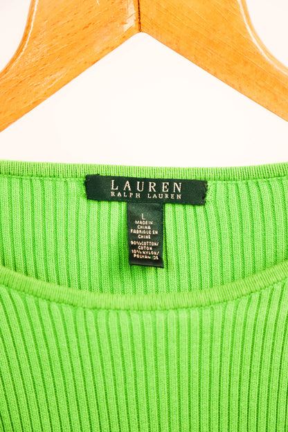 Pull vert et bleu Ralph Lauren Taille L