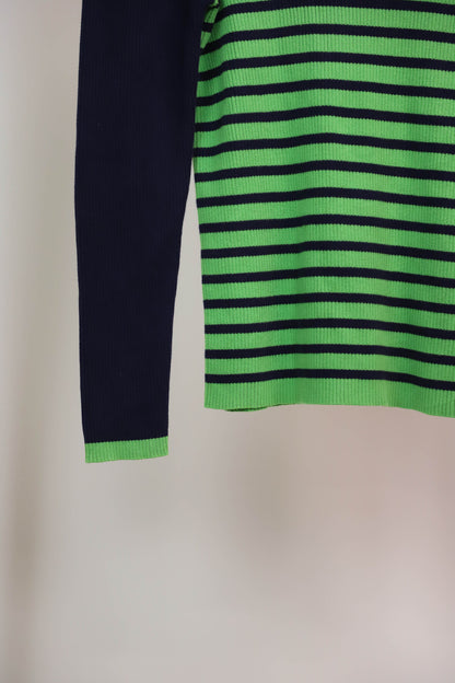 Pull vert et bleu Ralph Lauren Taille L