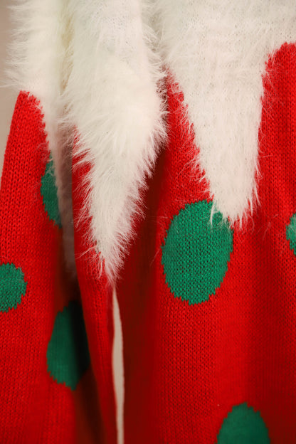 Pull de Noel rouge et blanc Vero Moda Taille L