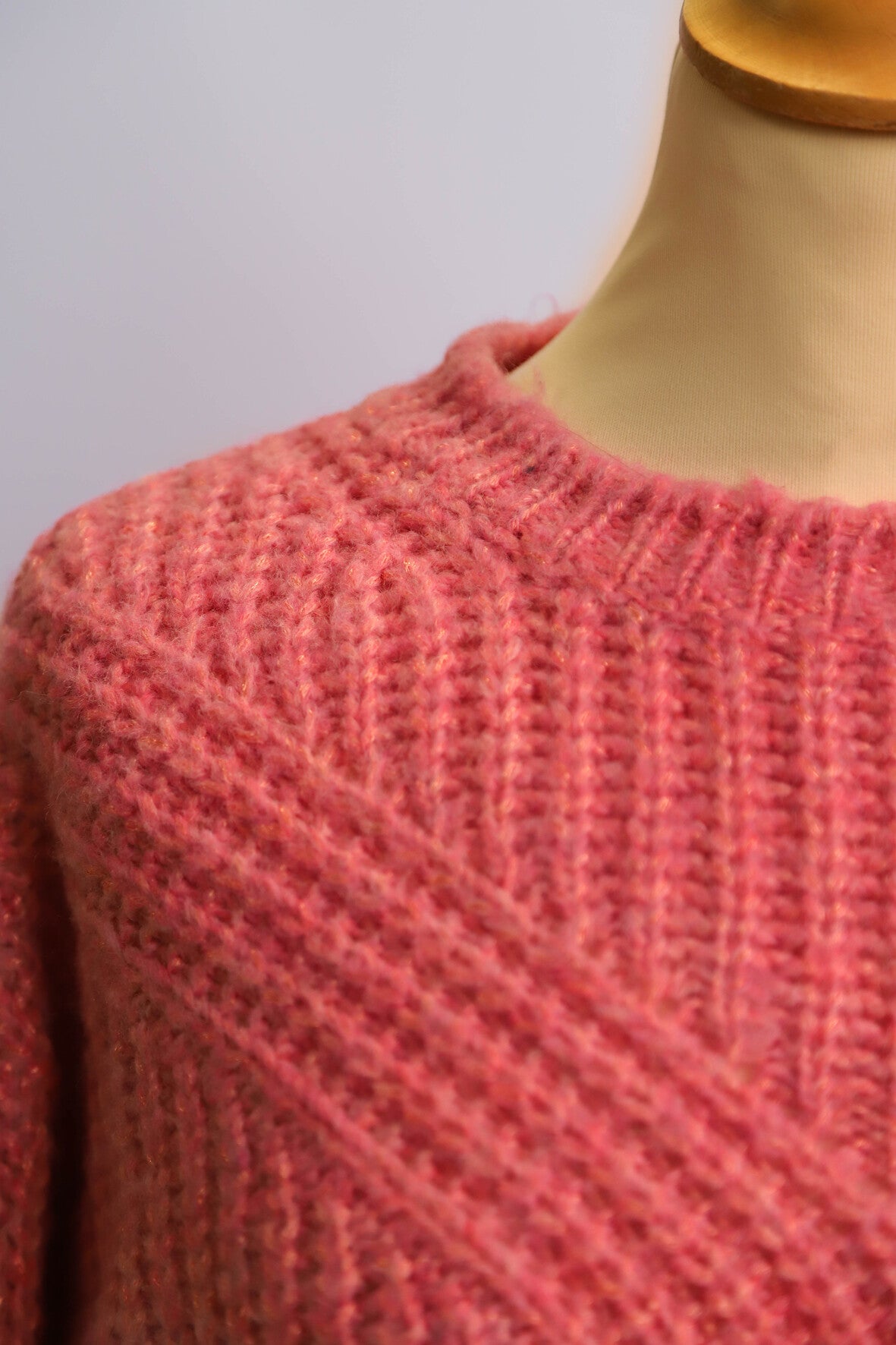Pull en maille rose Emme Taille M