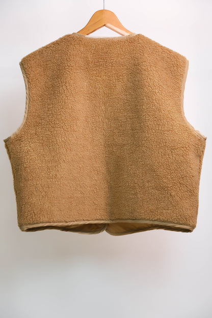 Gilet sans manches beige Mino du Sud Taille L/XL