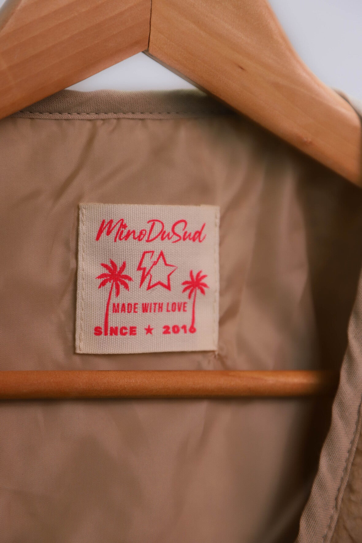 Gilet sans manches beige Mino du Sud Taille L/XL