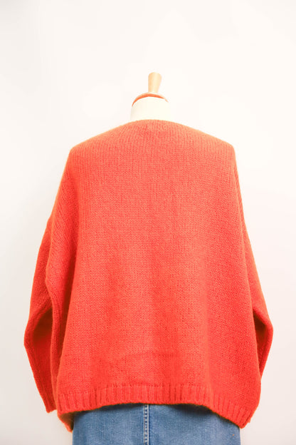 Pull orange Marie Ile de Ré Taille M