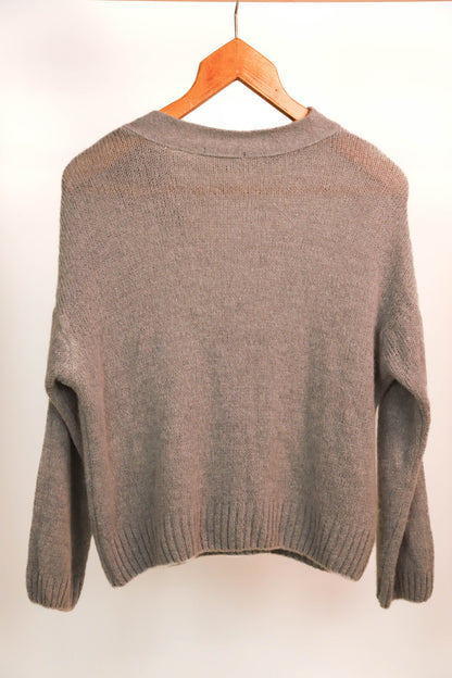 Pull gris Andromède Taille M