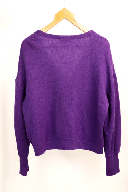 Gilet violet Lacoste Taille L