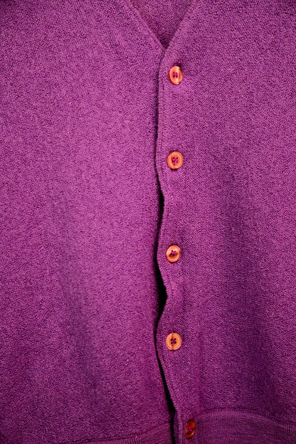 Gilet violet Lacoste Taille L