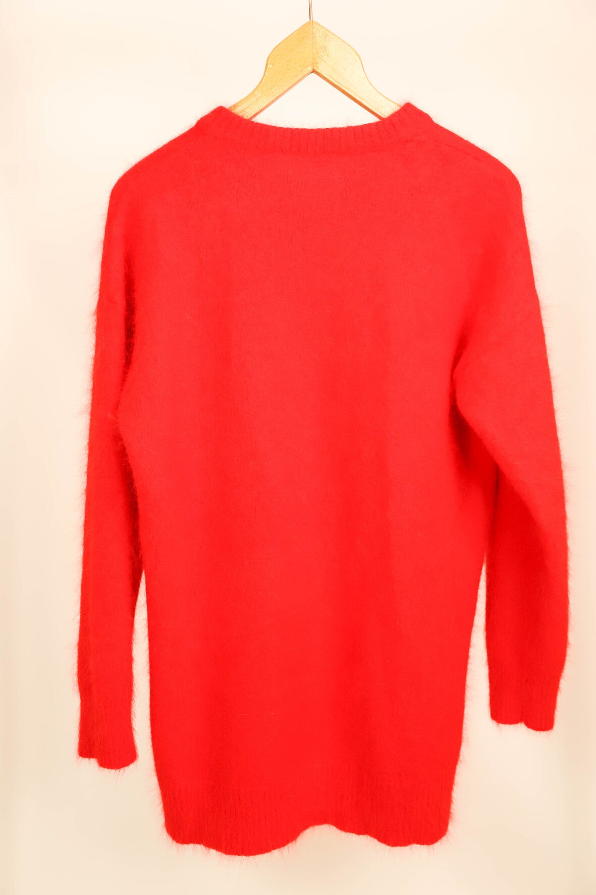 Pull long rouge Taille M
