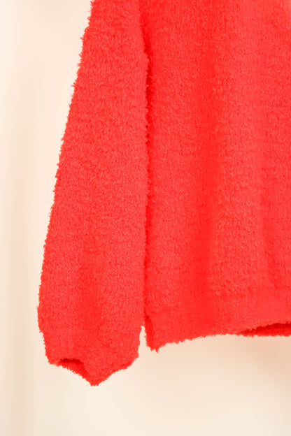 Pull rouge taille M