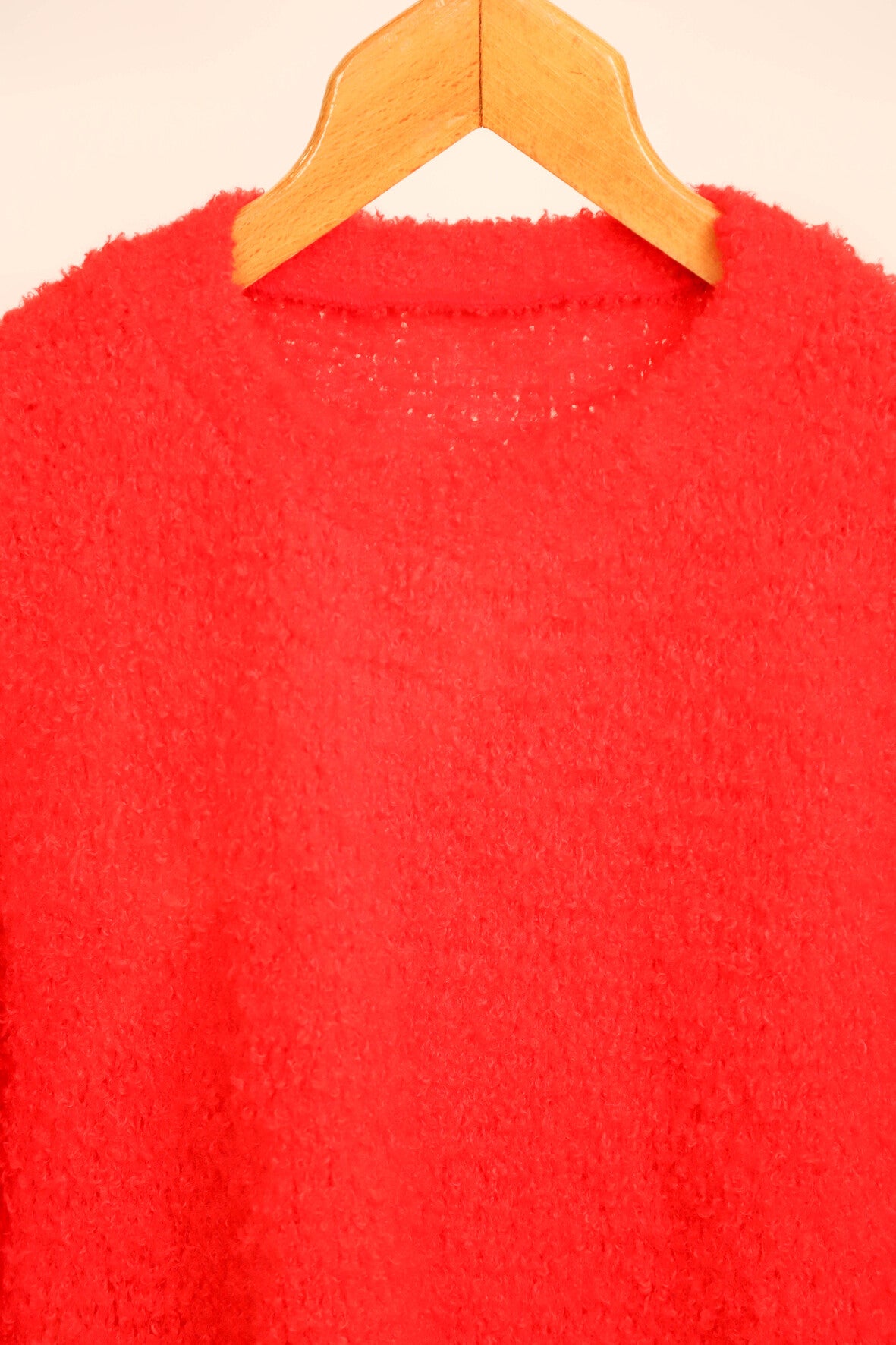 Pull rouge taille M