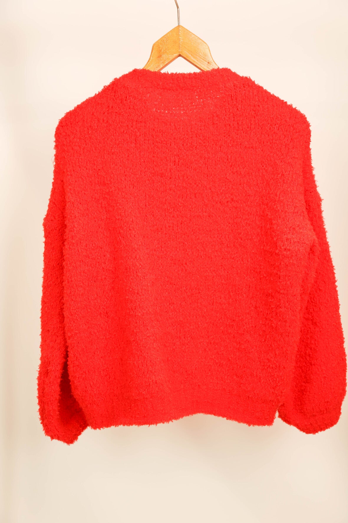 Pull rouge taille M
