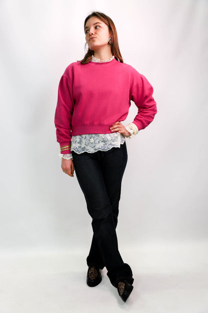 Sweat rose Zara Taille S