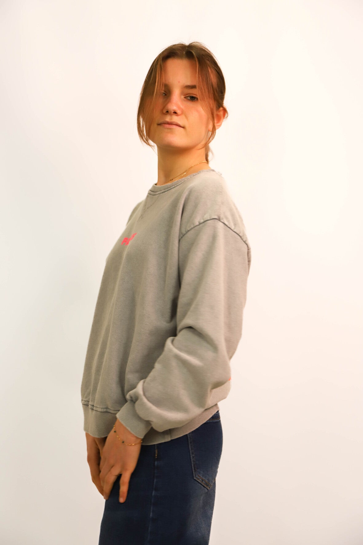 Sweat gris Johanna Paris Taille M