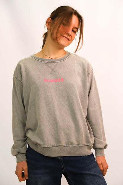 Sweat gris Johanna Paris Taille M