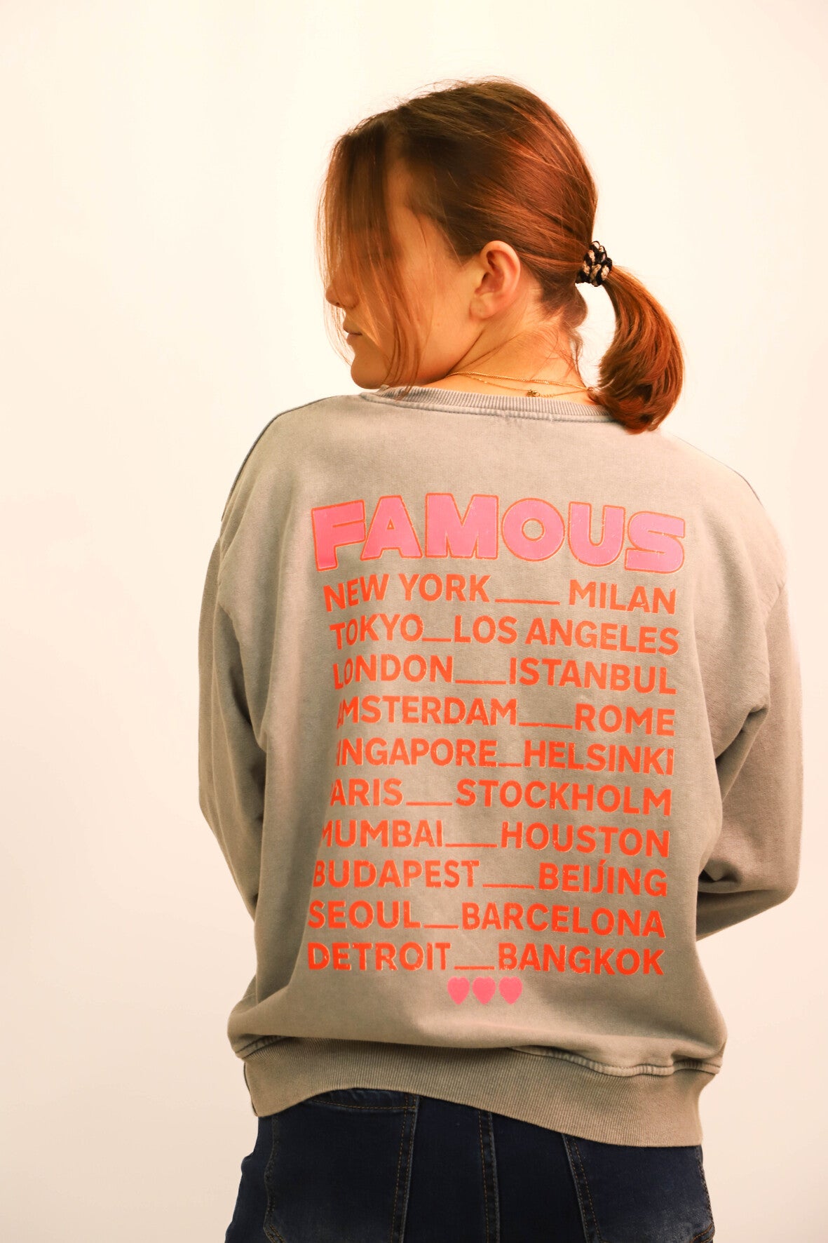 Sweat gris Johanna Paris Taille M
