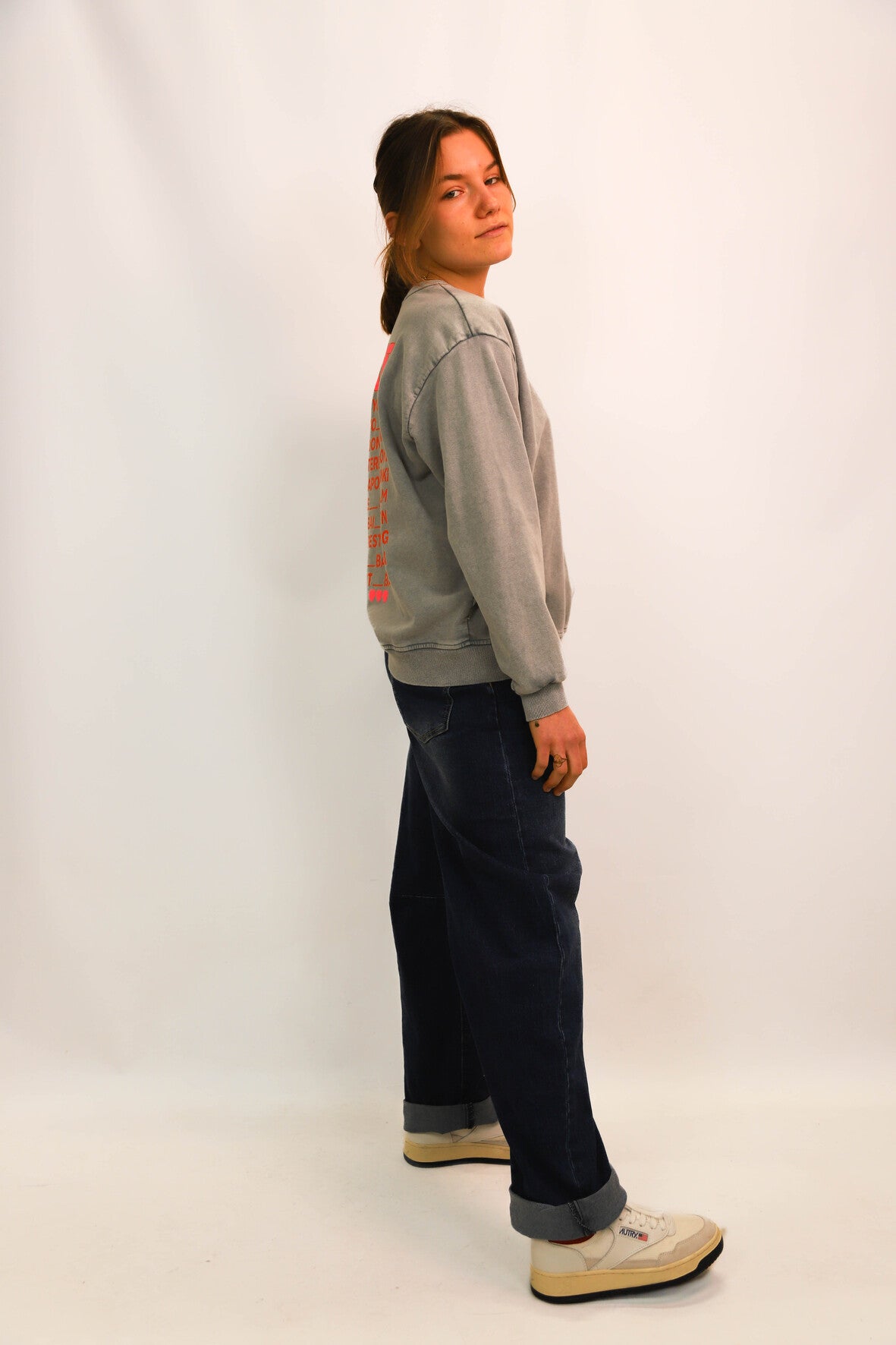 Sweat gris Johanna Paris Taille M