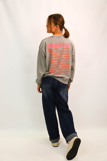 Sweat gris Johanna Paris Taille M