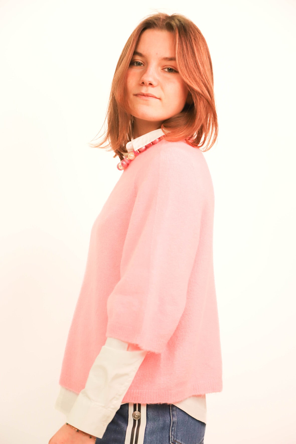 Pull rose Nais Taille Unique
