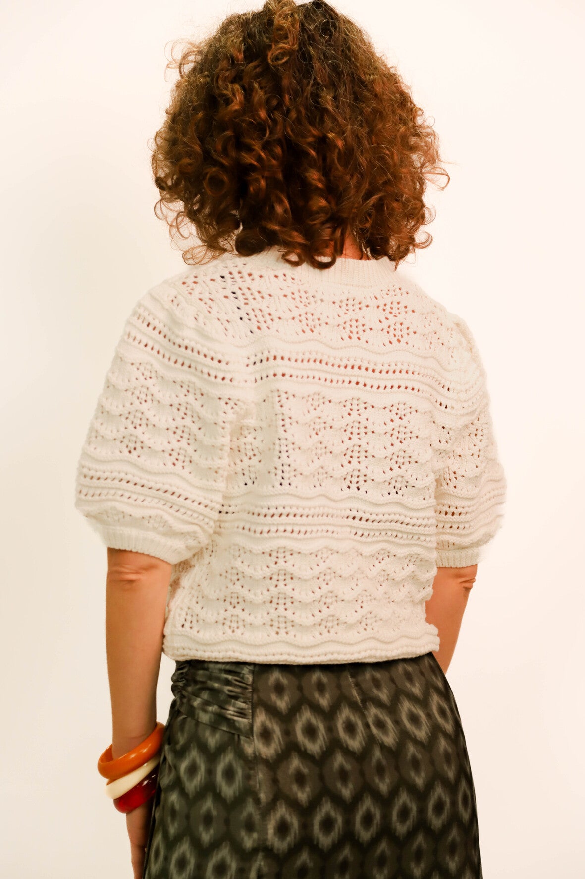 Pull blanc BZB Taille M