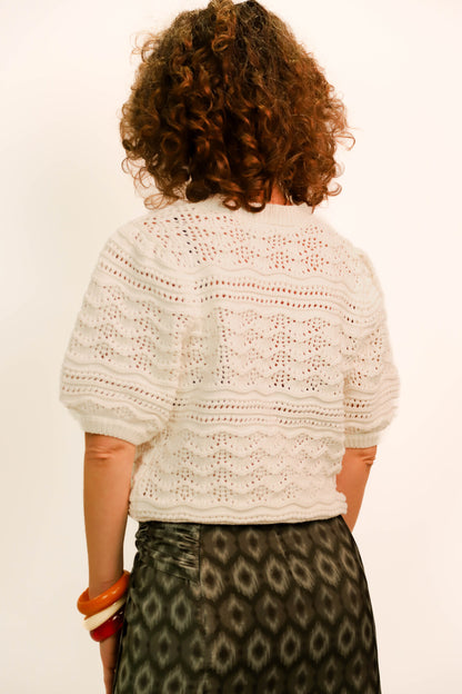 Pull blanc BZB Taille M