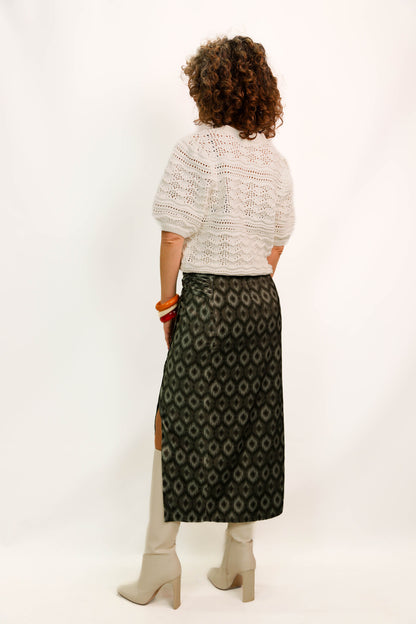 Jupe verte Zara Taille XS