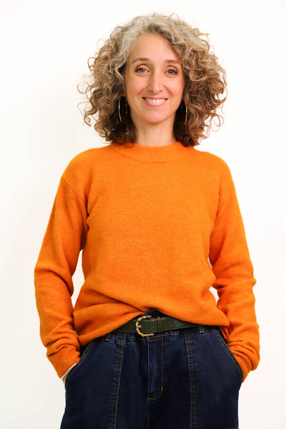 Pull orange CKS Taille XS