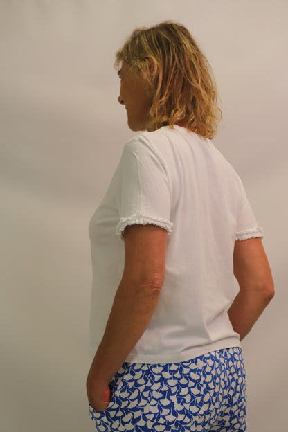 Tee shirt blanc ZARA Taille XL