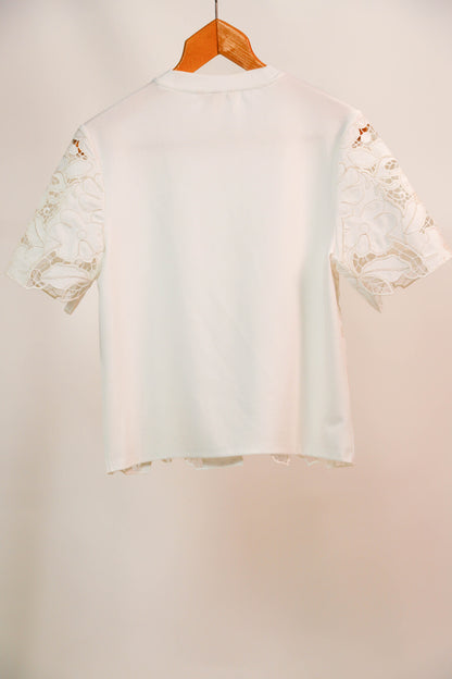 T-Shirt écru H&M Taille XS