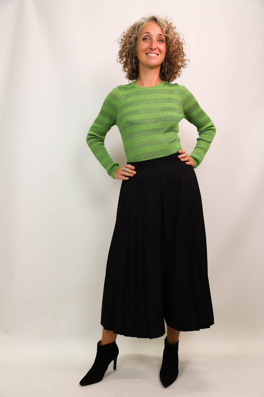 Pantalon plissée noir R. Attal Taille S