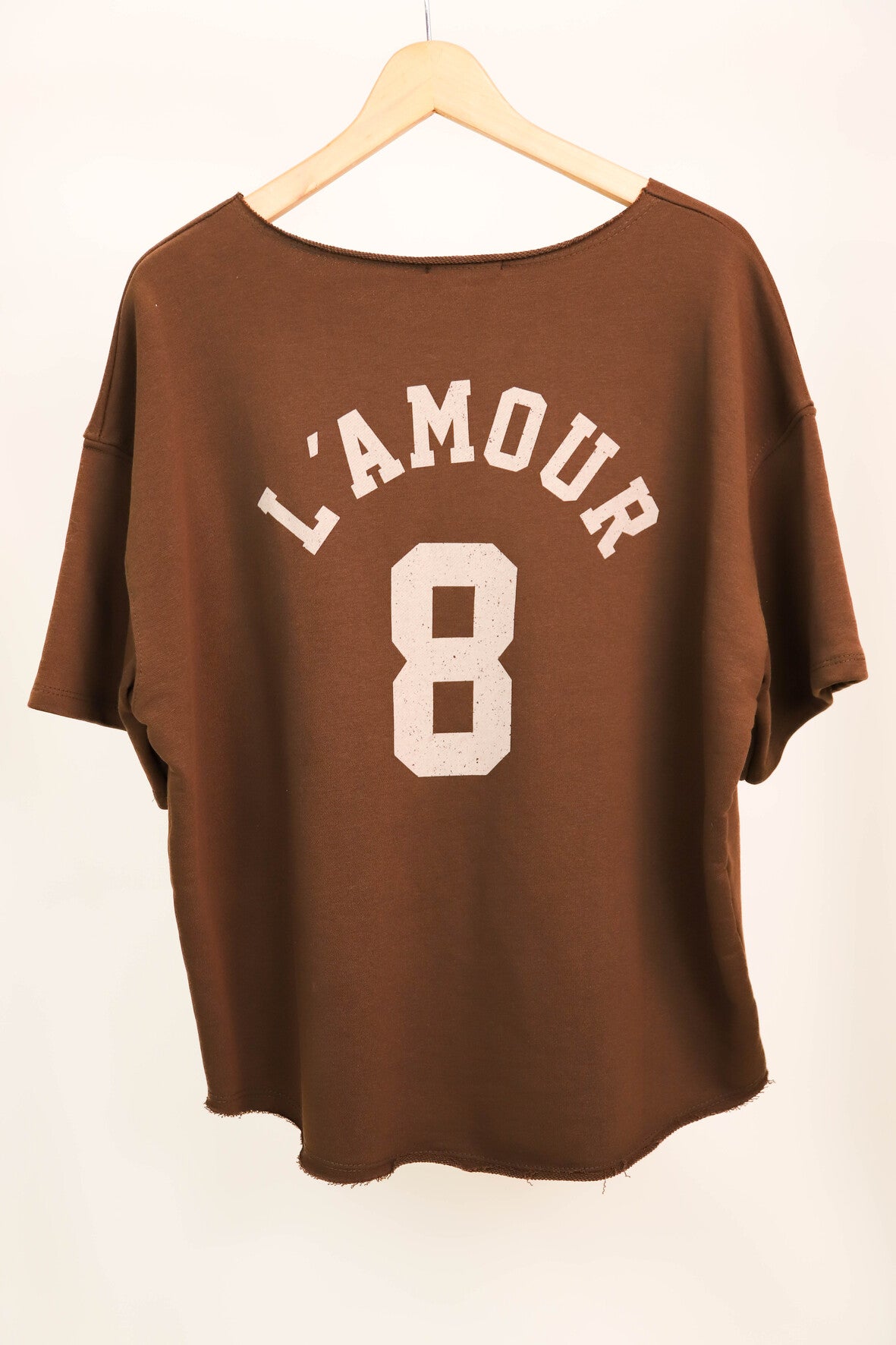 T-shirt marron Mooij Taille Unique