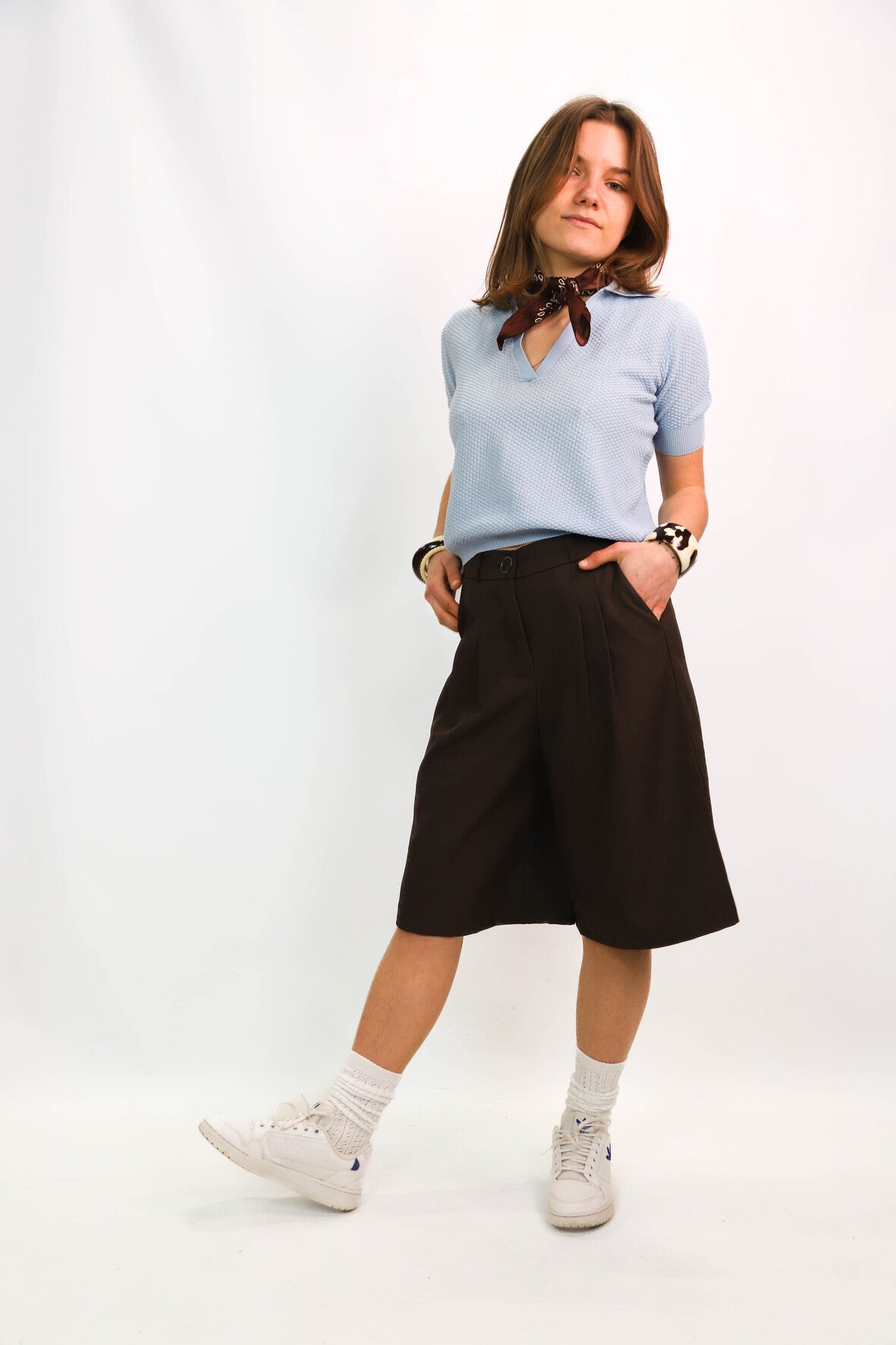 Short marron Jusdepom Taille S - NEUF