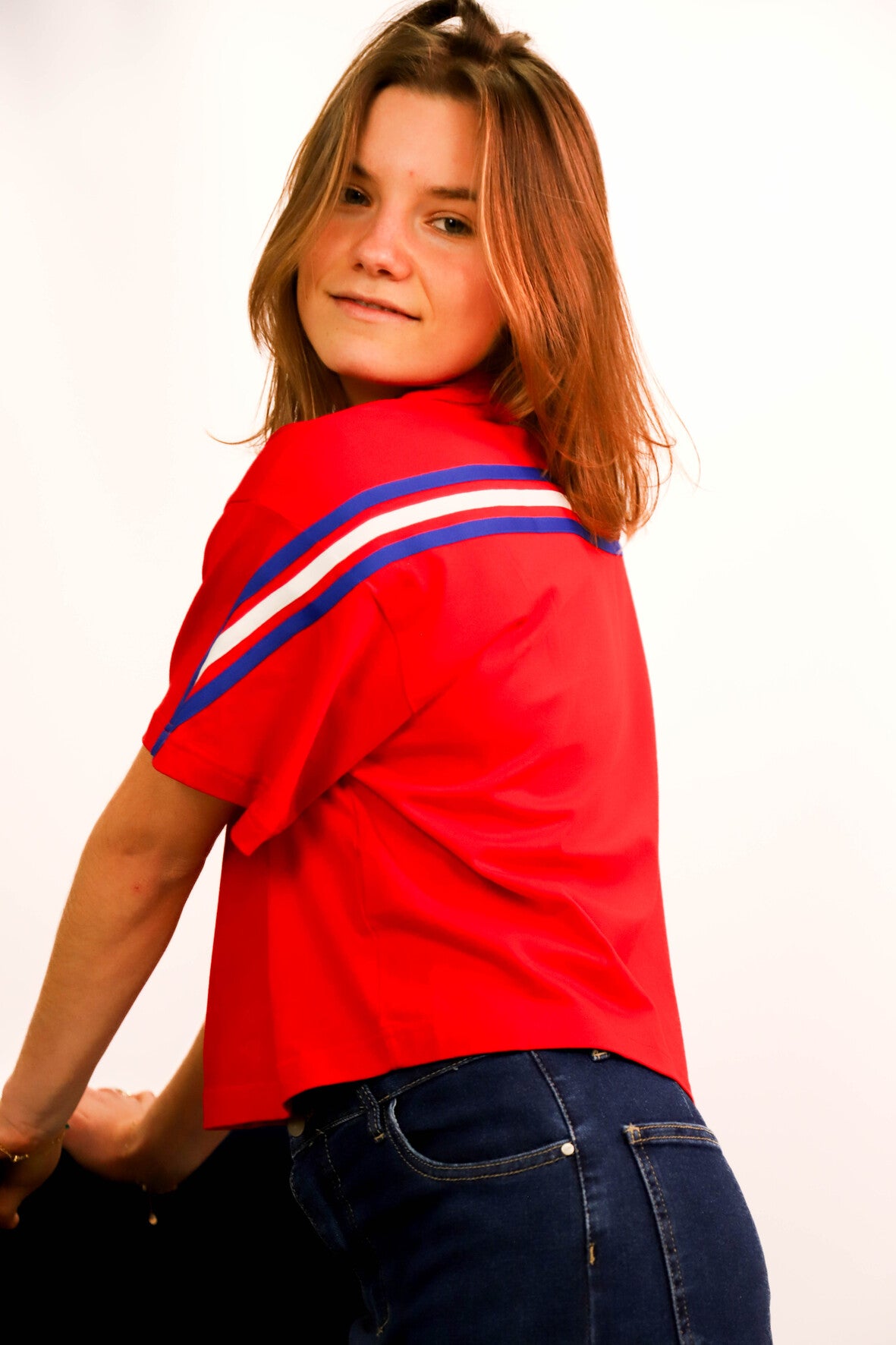 T-shirt rouge Adidas Taille S - NEUF