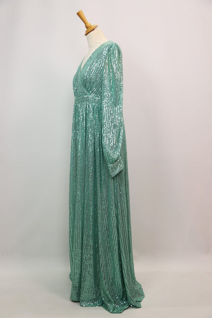 Robe de soirée verte Faeriesty Taille L