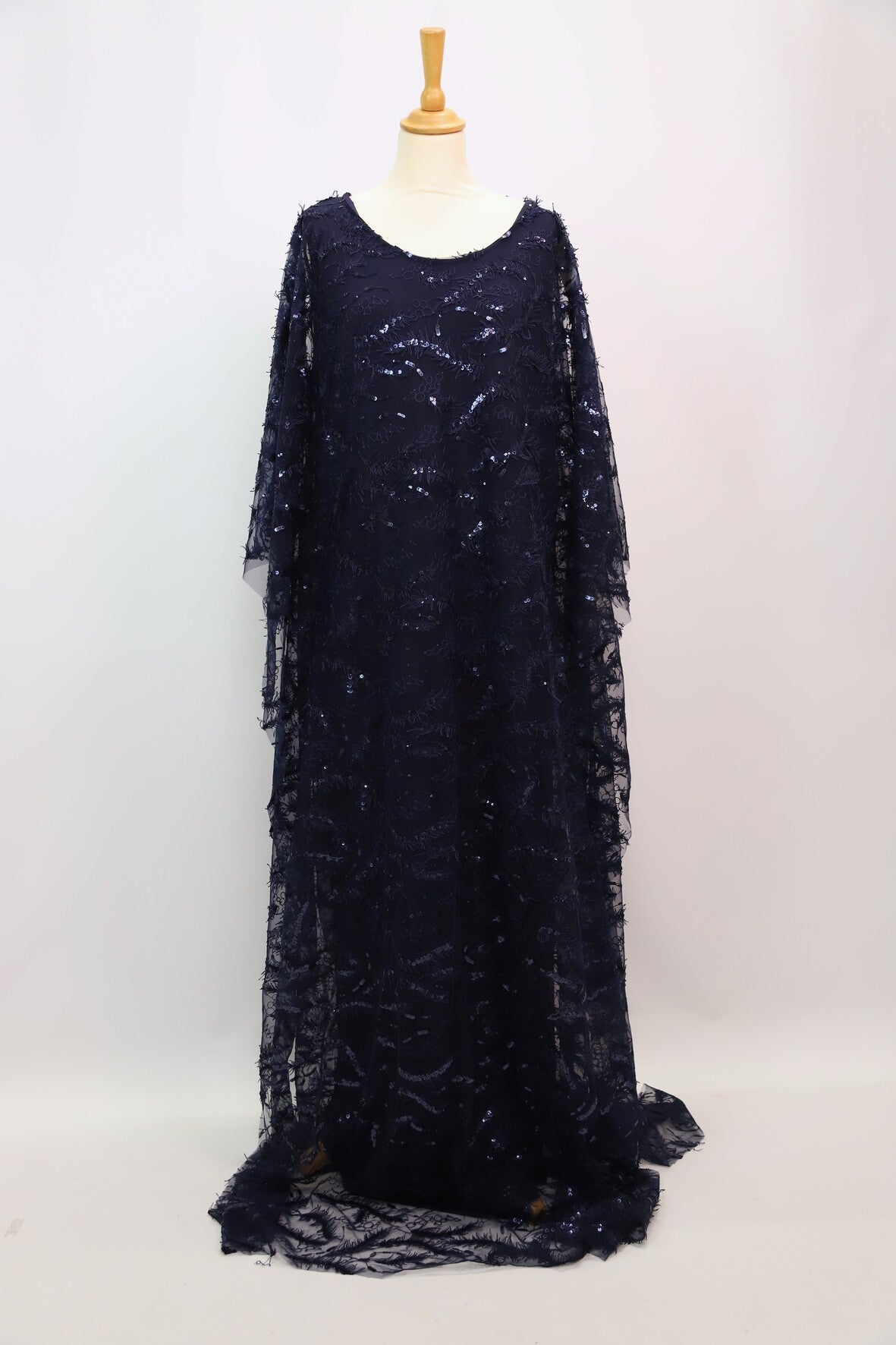 Robe de soirée bleue Ulla Popken Taille 3XL