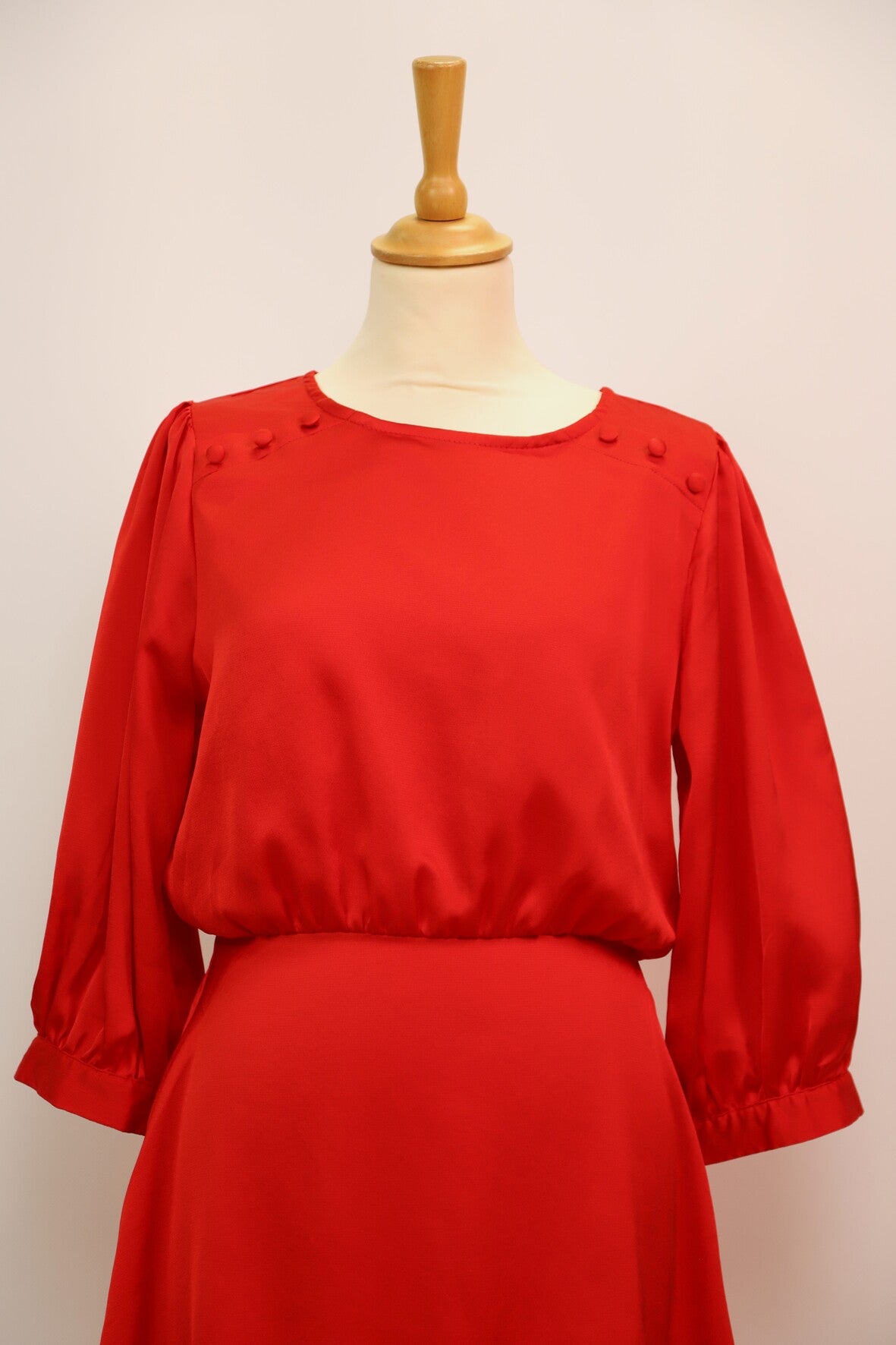 Robe de soirée rouge Naf Naf Taille S