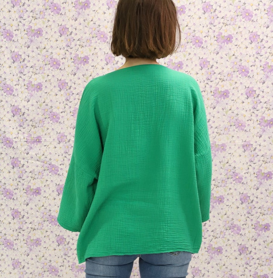 Tee-shirt vert Taille M