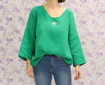 Tee-shirt vert Taille M