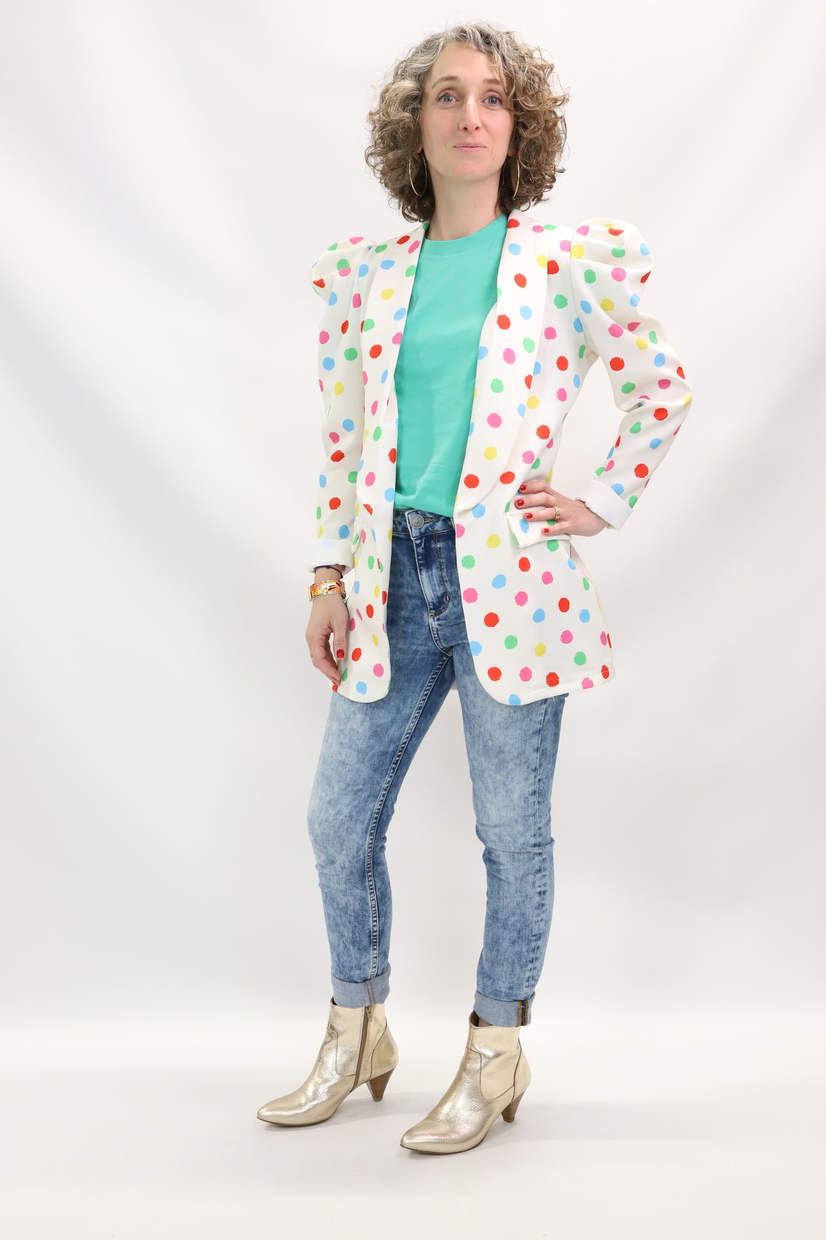Blazer multicolore Eleven Studio Taille S - NEUF