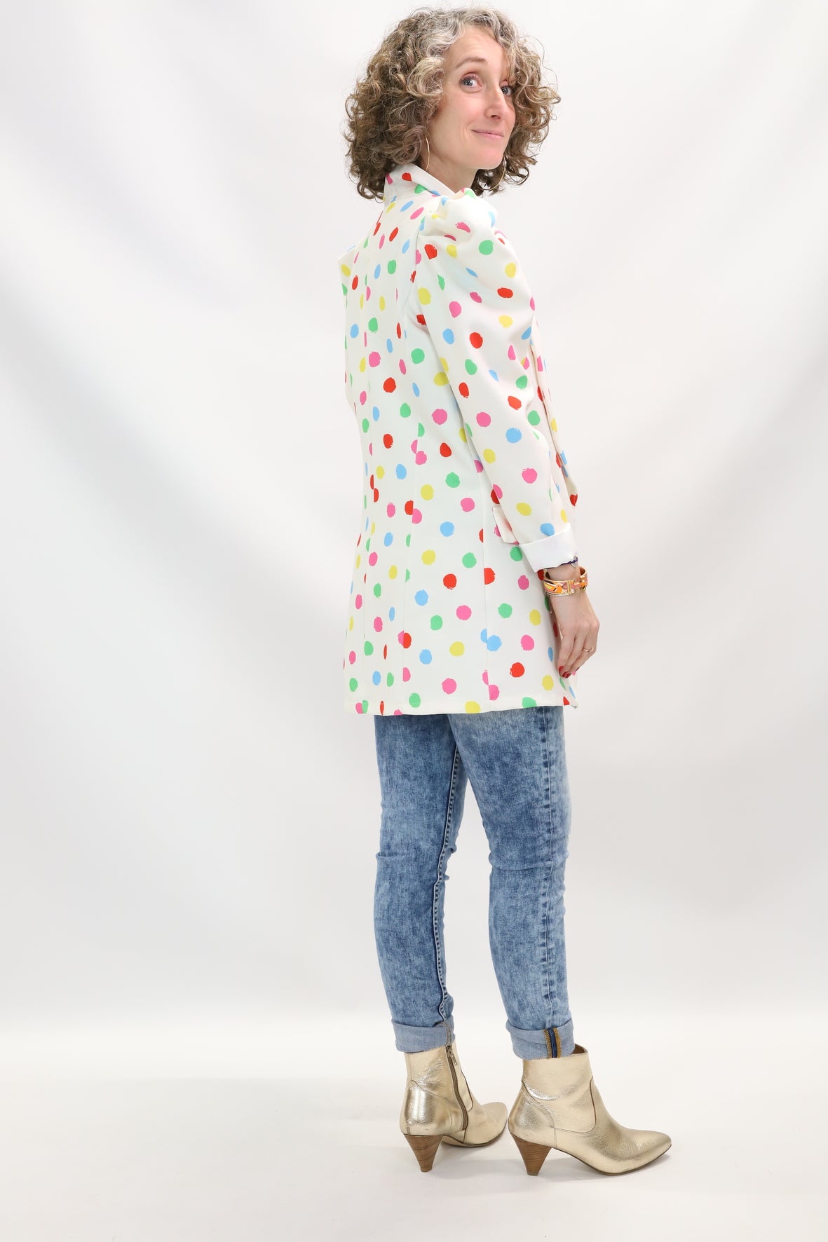 Blazer multicolore Eleven Studio Taille S - NEUF