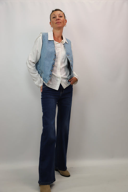 Gilet sans manches bleu clair Jarod Taille L