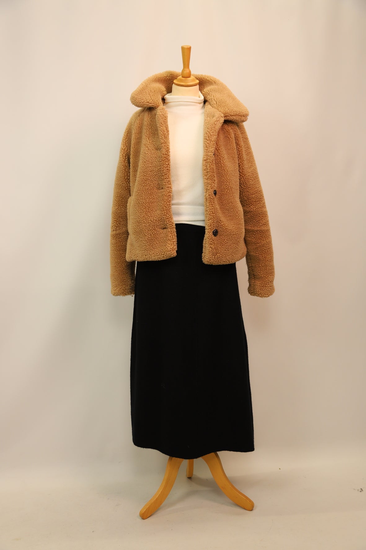 Manteau court beige Only, taille S