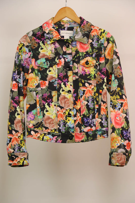 Veste fleurie multicolore Amy Vermont Taille M