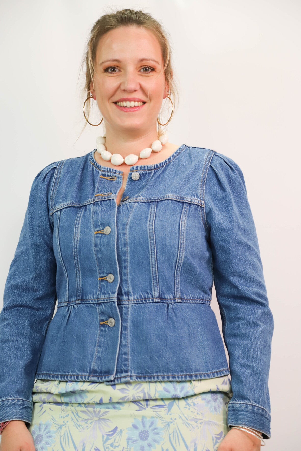 Veste bleue Levis Taille M