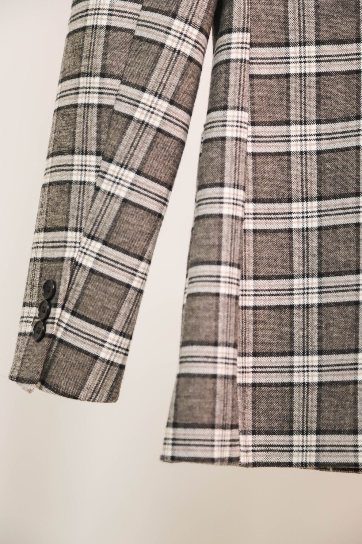 Blazer à carreaux Maje Taille S