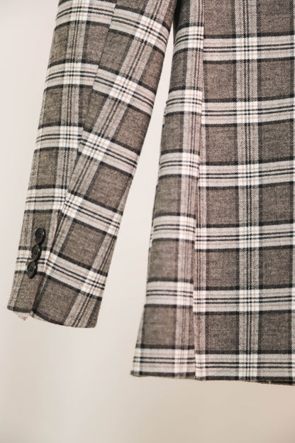 Blazer à carreaux Maje Taille S